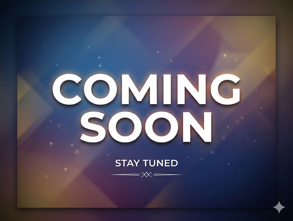 Coming soon
